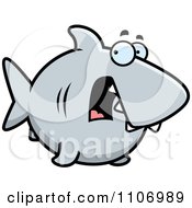 Poster, Art Print Of Scared Shark