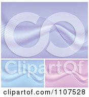 Clipart Mesh Wave Flowing Backgrounds Royalty Free Vector Illustration