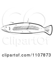 Poster, Art Print Of Black And White Deteriorating And And Decaying Sick Fish