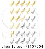 Clipart Check Mark Rating Design Elements Royalty Free Vector Illustration