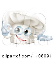 Clipart Happy Chef Hat Gesturing Ok Royalty Free Vector Illustration