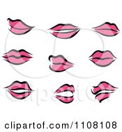 Poster, Art Print Of Pink Lips