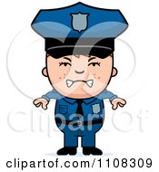 Poster, Art Print Of Angry Police Boy