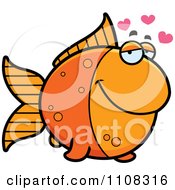 Poster, Art Print Of Amorous Goldfish