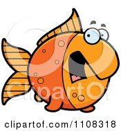 Poster, Art Print Of Scared Goldfish