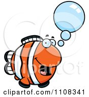 Poster, Art Print Of Talking Clownfish