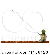 Poster, Art Print Of 3d Tortoise Pole Vault Track And Field Athlete 1