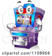 Poster, Art Print Of Casino Slot Machine Mascot