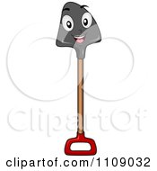 Clipart Happy Shovel Mascot Royalty Free Vector Illustration