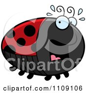 Poster, Art Print Of Chubby Scared Ladybug