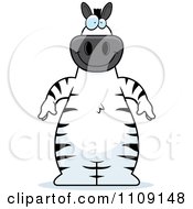 Clipart Zebra Royalty Free Vector Illustration