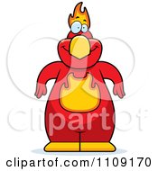 Clipart Phoenix Bird Royalty Free Vector Illustration by Cory Thoman