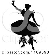Poster, Art Print Of Silhouetted Ballerina Toasting