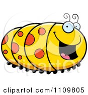 Poster, Art Print Of Happy Caterpillar
