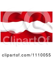 Clipart Crumpled Austria Flag Royalty Free Vector Illustration