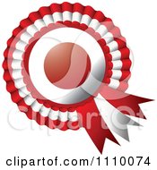 Shiny Japanese Flag Rosette Bowknots Medal Award