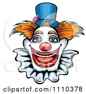Poster, Art Print Of Friendly Happy Clown