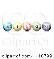 Poster, Art Print Of 3d Shiny Bingo Balls
