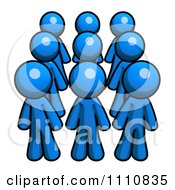 Group Of Blue Guys