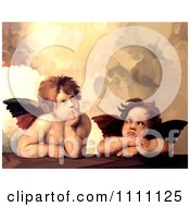 Poster, Art Print Of The Two Cherubs From Sistine Madonna