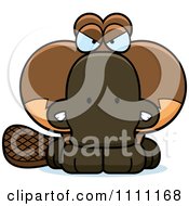 Poster, Art Print Of Cute Angry Platypus