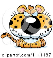 Poster, Art Print Of Cute Angry Leopard Cub