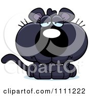 Poster, Art Print Of Cute Depressed Panther Cub