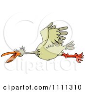 Poster, Art Print Of Happy Bird Flying