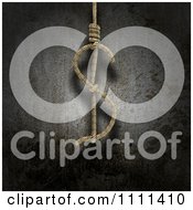 Clipart 3d Dollar Symbol Noose Over Cement Royalty Free CGI Illustration by Mopic