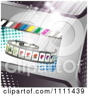 Clipart Movie Film Strip Cinema Background 5 Royalty Free Vector Illustration