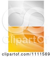 Poster, Art Print Of Gradient Gray And Orange Abstract Backgrounds