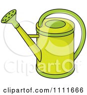 Poster, Art Print Of Green Watering Can