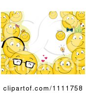 Poster, Art Print Of Smiley Emoticon Frame And Copyspace