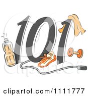 Poster, Art Print Of Exercising 101 Icon