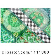 Clipart Soldiers On A Checkered Path Through A Garden Royalty Free Illustration by Prawny