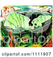 Poster, Art Print Of Abstract Caterpillar