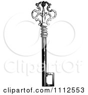 Clipart Vintage Black And White Skeleton Key 1 Royalty Free Vector Illustration by Prawny Vintage