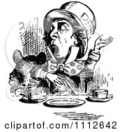 Clipart The Mad Hatter And Dormouse At The Tea Party In Wonderland Royalty Free Vector Illustration