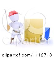 Poster, Art Print Of 3d Illegal Download White Character Pirate With A Yellow Folder