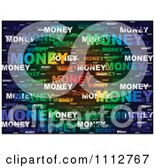 Colorful Money Word Collage