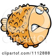 Poster, Art Print Of Angry Blowfish