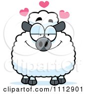 Clipart Sheep In Love Royalty Free Vector Illustration