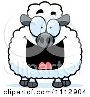 Poster, Art Print Of Excited Sheep