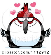 Clipart Woodpecker Bird In Love Royalty Free Vector Illustration by Cory Thoman