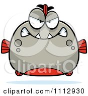 Poster, Art Print Of Angry Piranha Fish