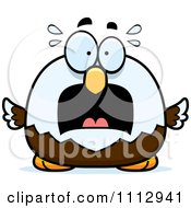 Clipart Frightened Bald Eagle Royalty Free Vector Illustration