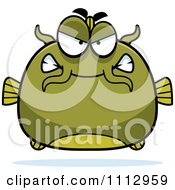 Poster, Art Print Of Angry Green Catfish