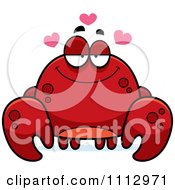 Clipart Crab In Love Royalty Free Vector Illustration