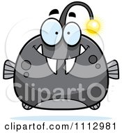 Clipart Happy Smiling Viperfish Royalty Free Vector Illustration