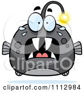 Clipart Frightened Viperfish Royalty Free Vector Illustration